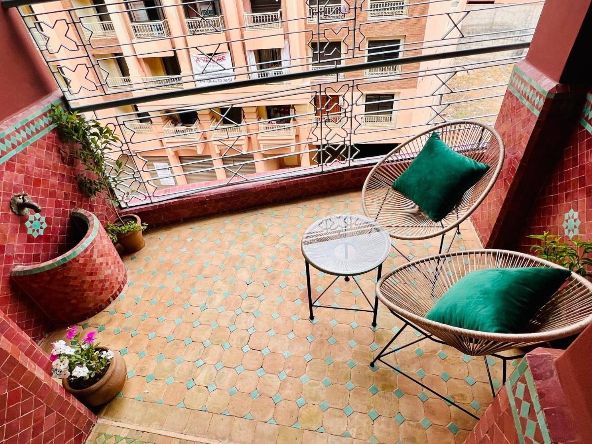 Luxury Appartement Gueliz Center マラケシュ エクステリア 写真
