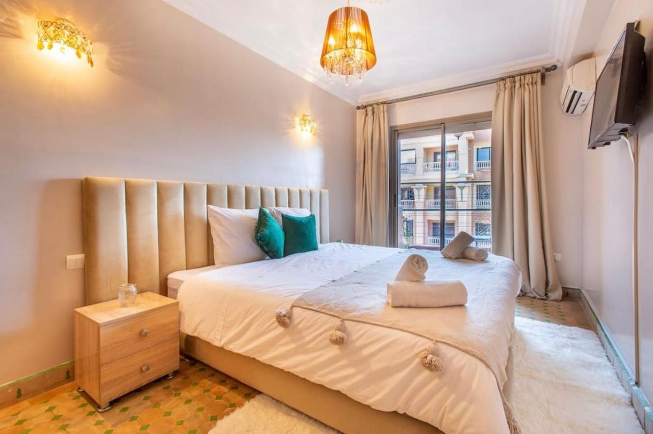 Luxury Appartement Gueliz Center マラケシュ エクステリア 写真